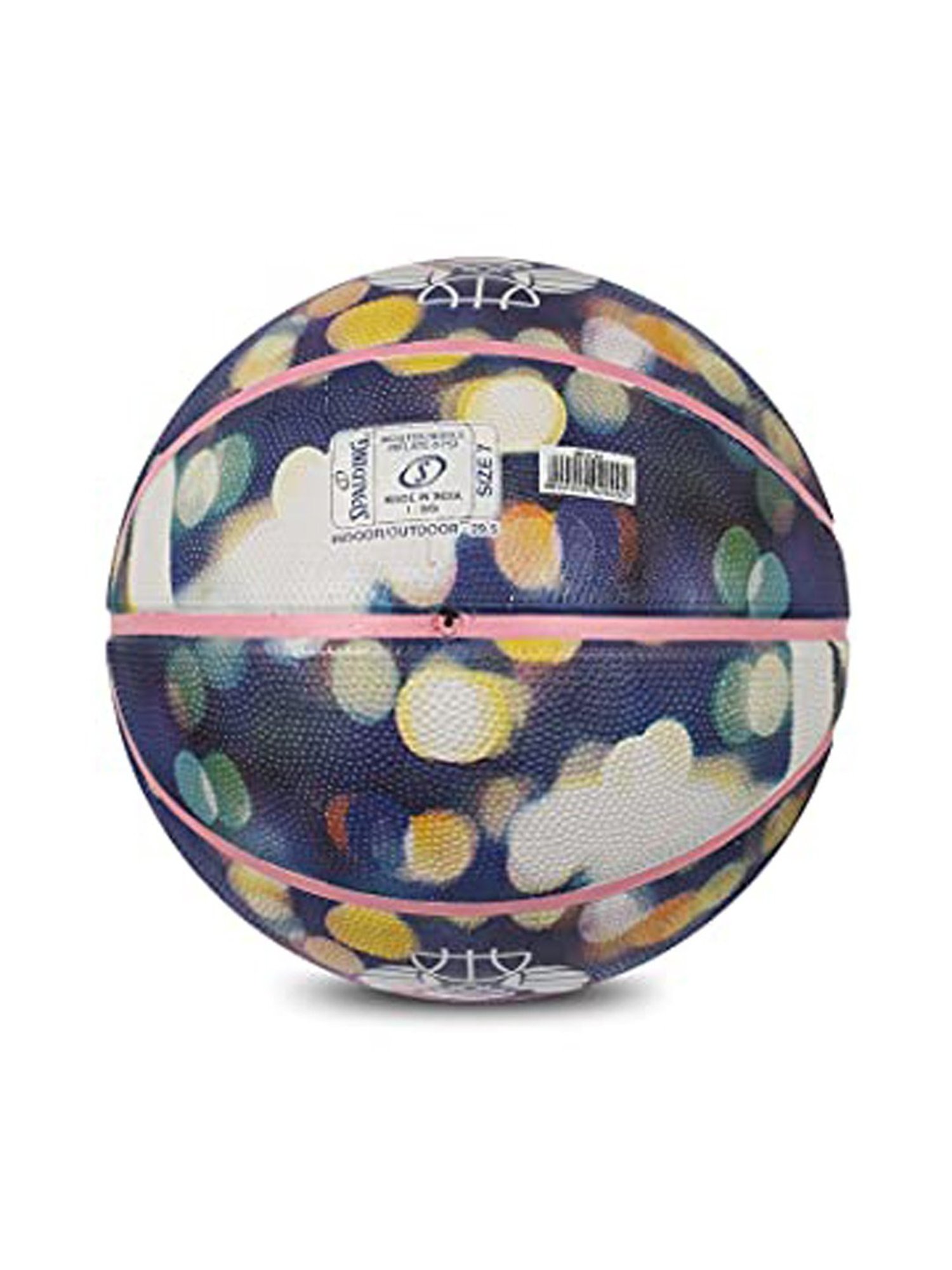 Spalding Flight Nightfall Basketball (Multicolor) Size - 7