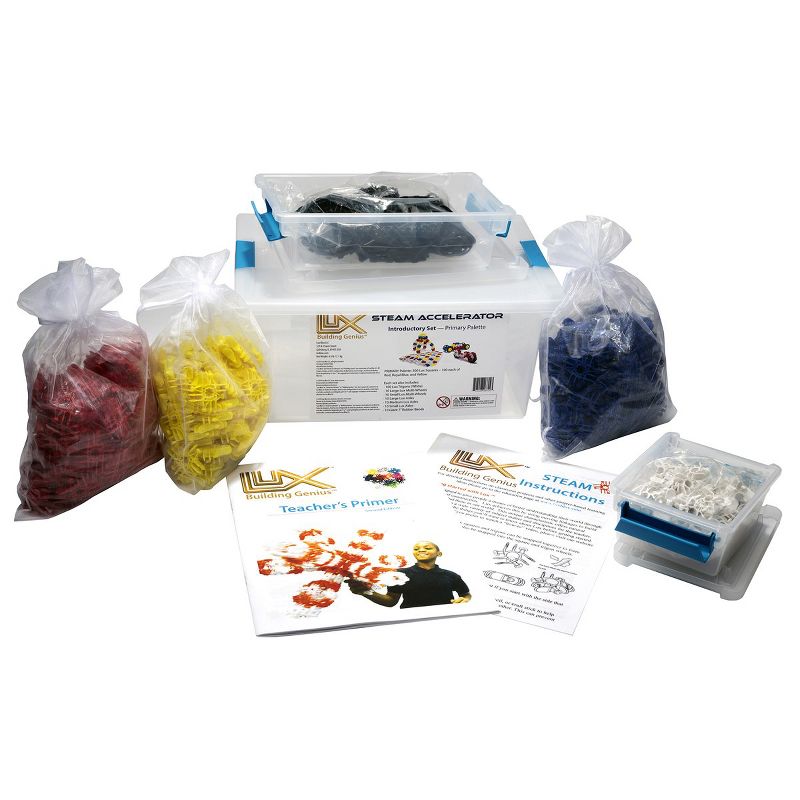 Lux Blox STEAM Accelerator Intro Set Primary Colors