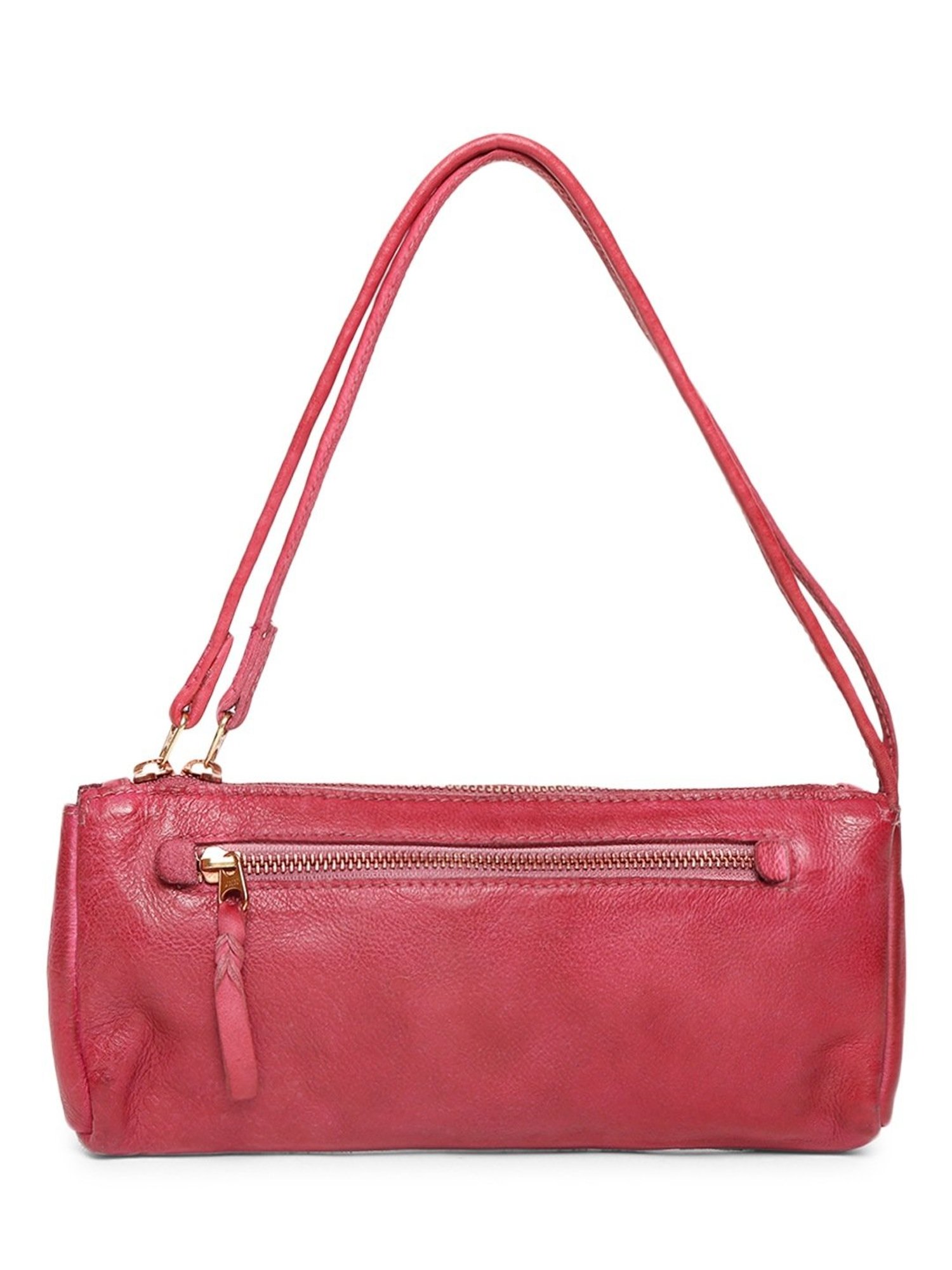 Art N Vintage Luminosa Pink Leather Embellished Small Handbag