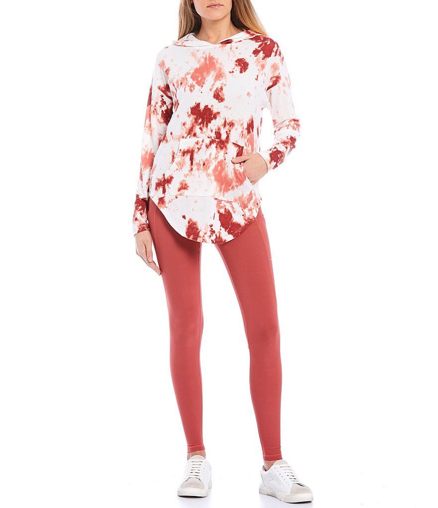 Honey & Sparkle Tie-Dye Long Sleeve Hoodie