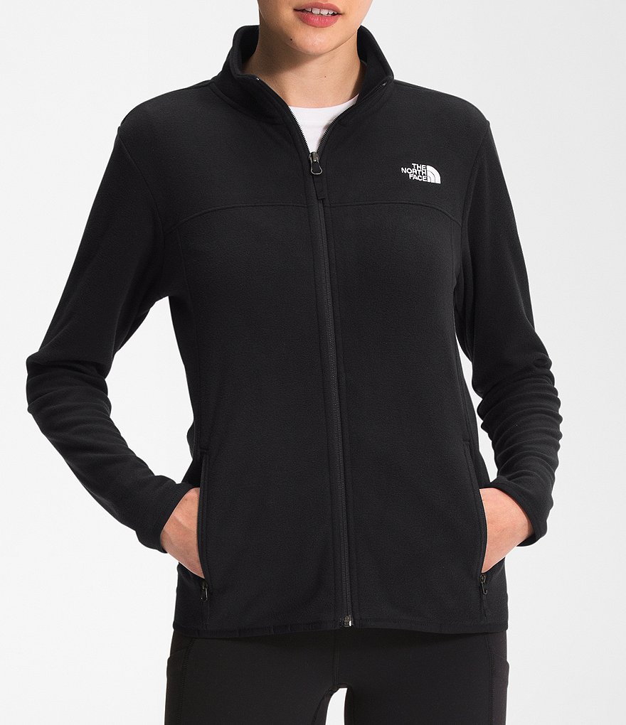 The North Face TKA Glacier Funnel Neck Fleece Full Zip Long Sleeve Standard Fit Jacket
