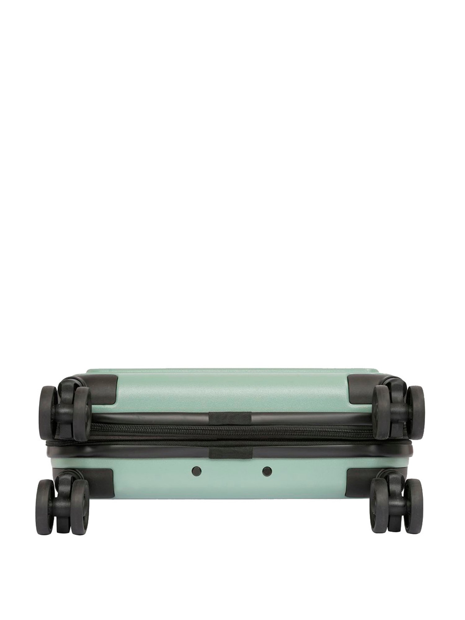 United Colors of Benetton Ryzen Green Solid Hard Cabin Trolley Bag - 55 Cms