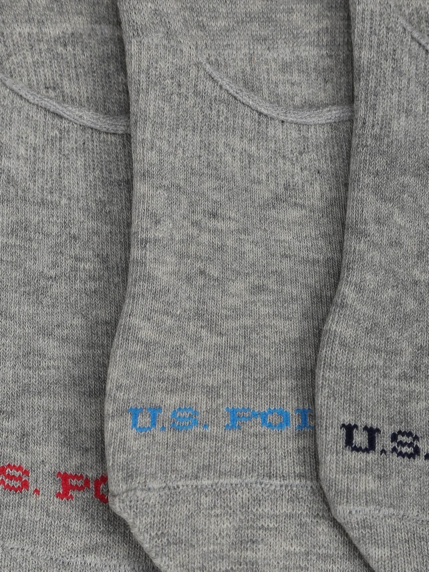U.S. Polo Assn. Grey Socks - Pack of 3