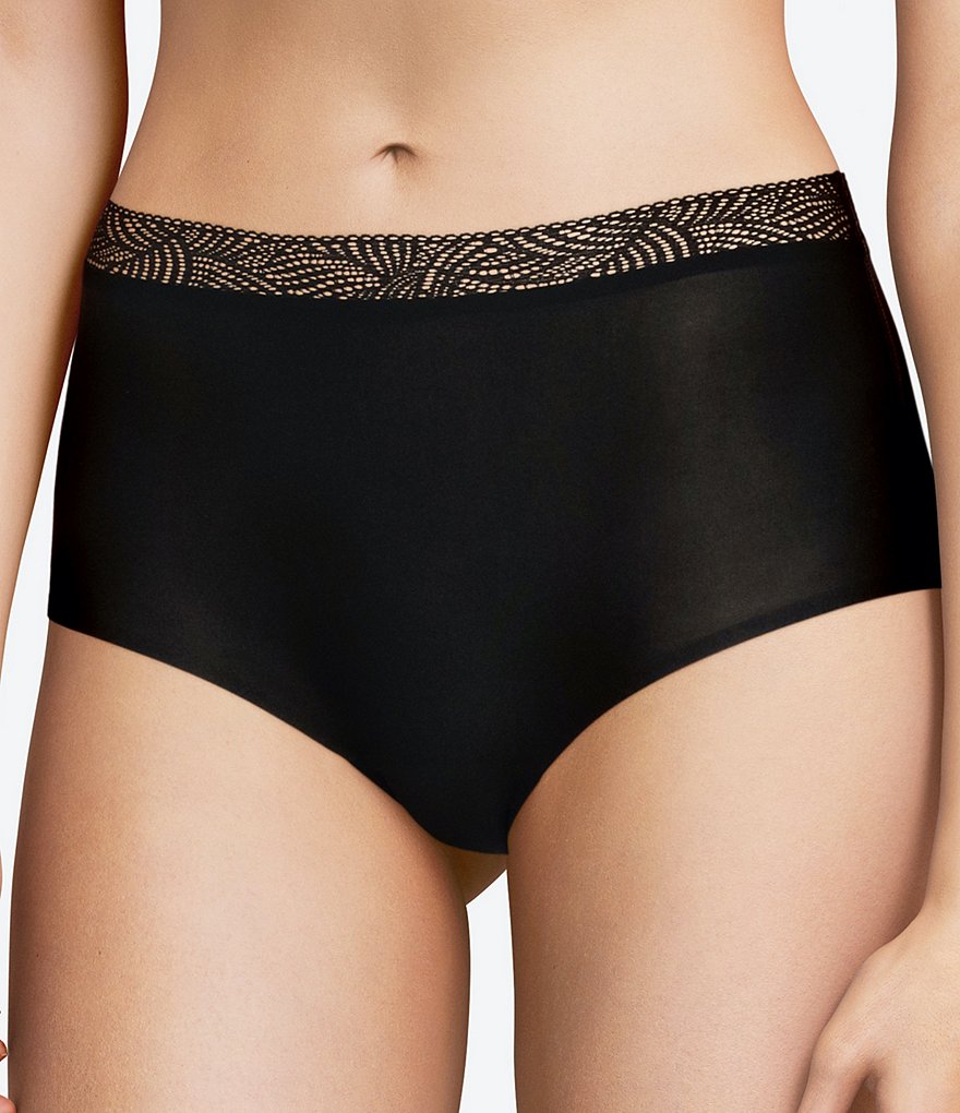 Chantelle Soft Stretch High Waist Brief with Lace