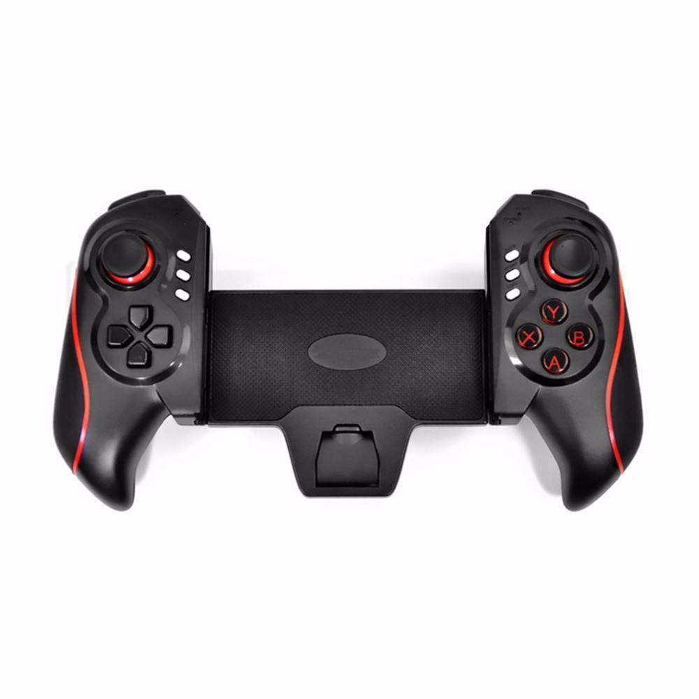 KuWfi Game-3 Bluetooth Wireless Telescopic Game Controller Gamepad for 5-10 Inch Mobile Phone Tablet for Android 3.2 for iOS 4.3 Above