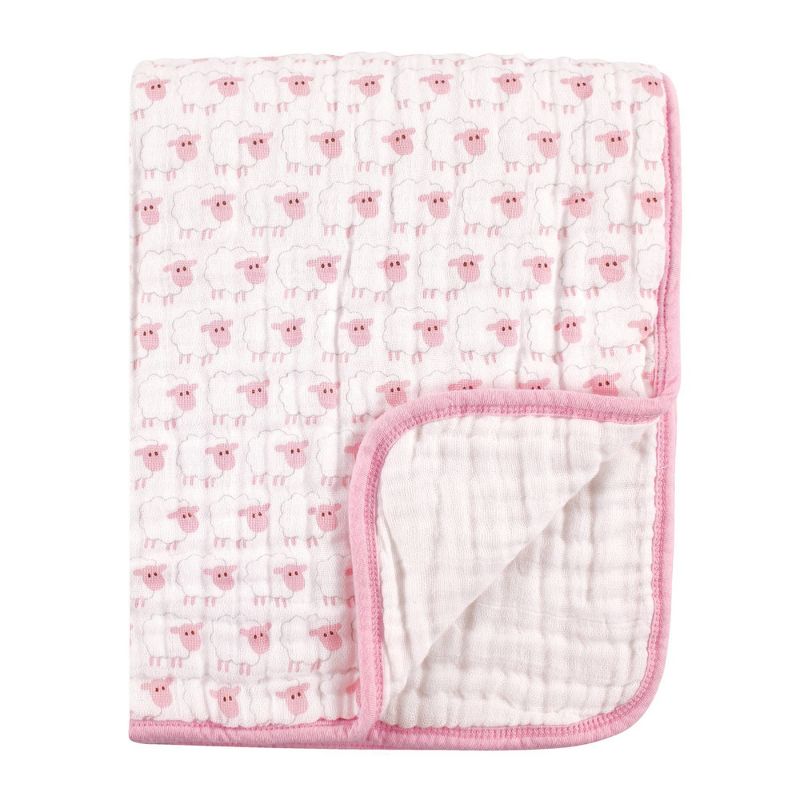 Hudson Baby Unisex Baby and Toddler Hooded Animal Face Plush Blanket - Orange Fox One Size