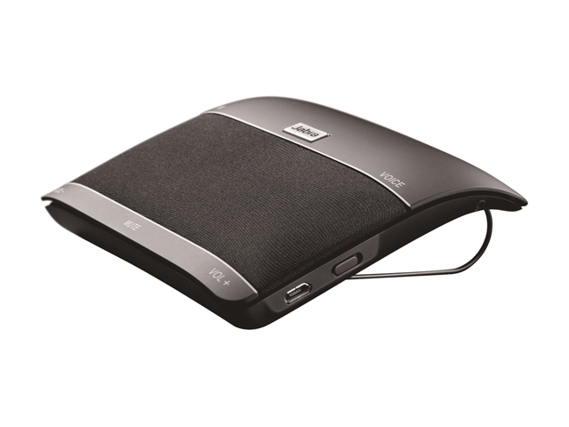Jabra Freeway Bluetooth In-Car Speaker for Music and Calls Black