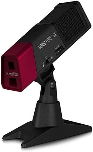 line 6 sonic port vx audio i/o and stereo microphone