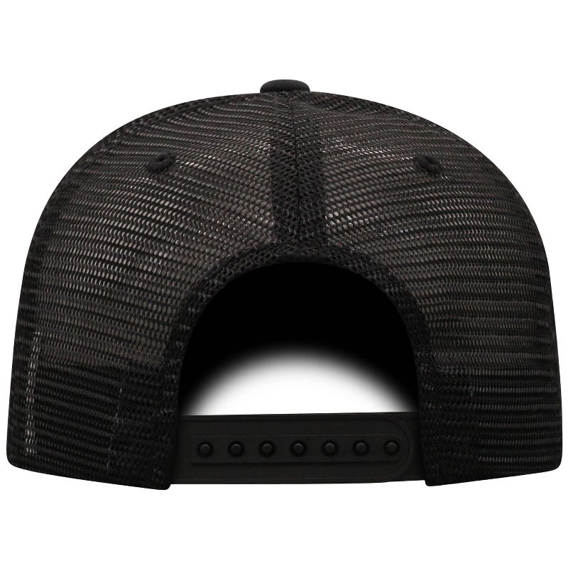 NCAA Fresno State Bulldogs Men's Black Twill with Mesh Snapback Hat