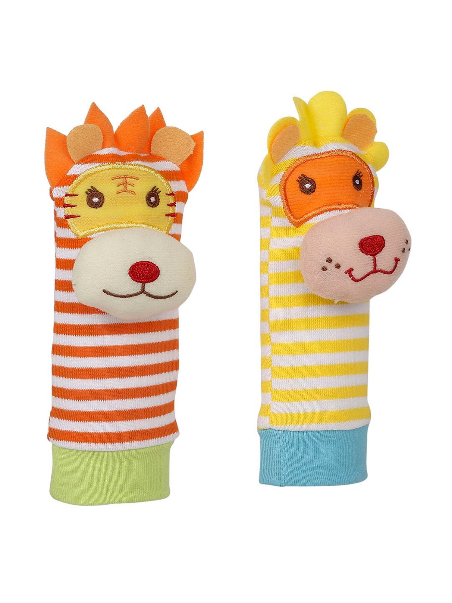 Baby Moo Vintage Ride Yellow Mattress with Fixed Neck Pillow and Bolsters