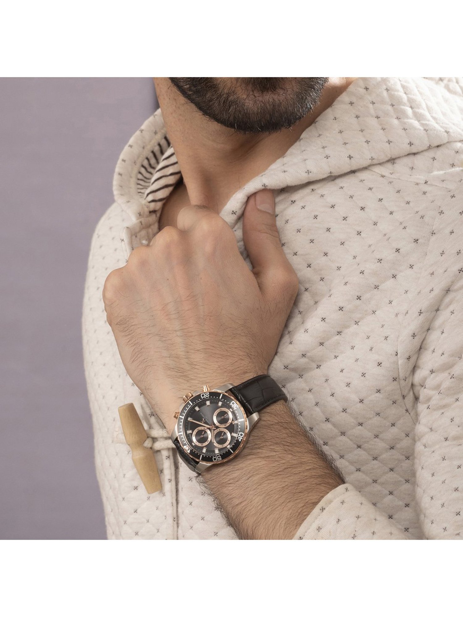 Pierre Cardin CF.0102.LB.2 Nation Analog Watch for Men