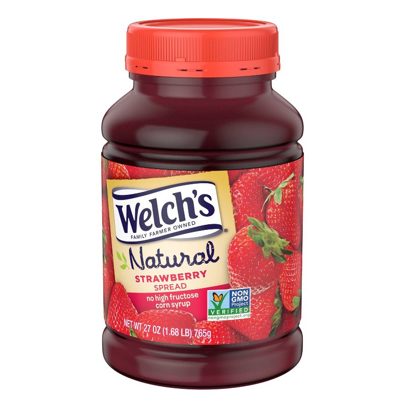 Welch's Natural Strawberry Spread - 27oz