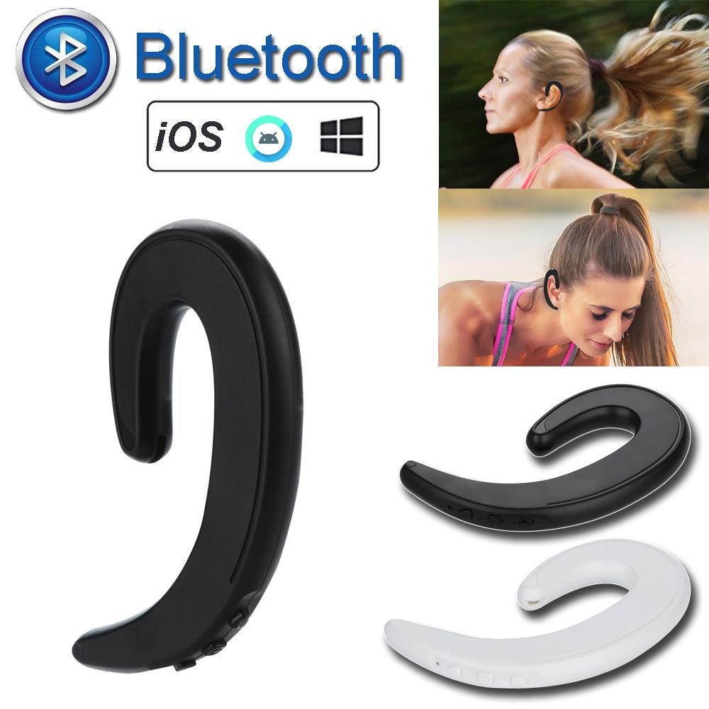 Wireless Bone Conduction Headset Bluetooth 4.2 Headset Earphone Stereo Headphone Universal Driving Music Hands-free Business