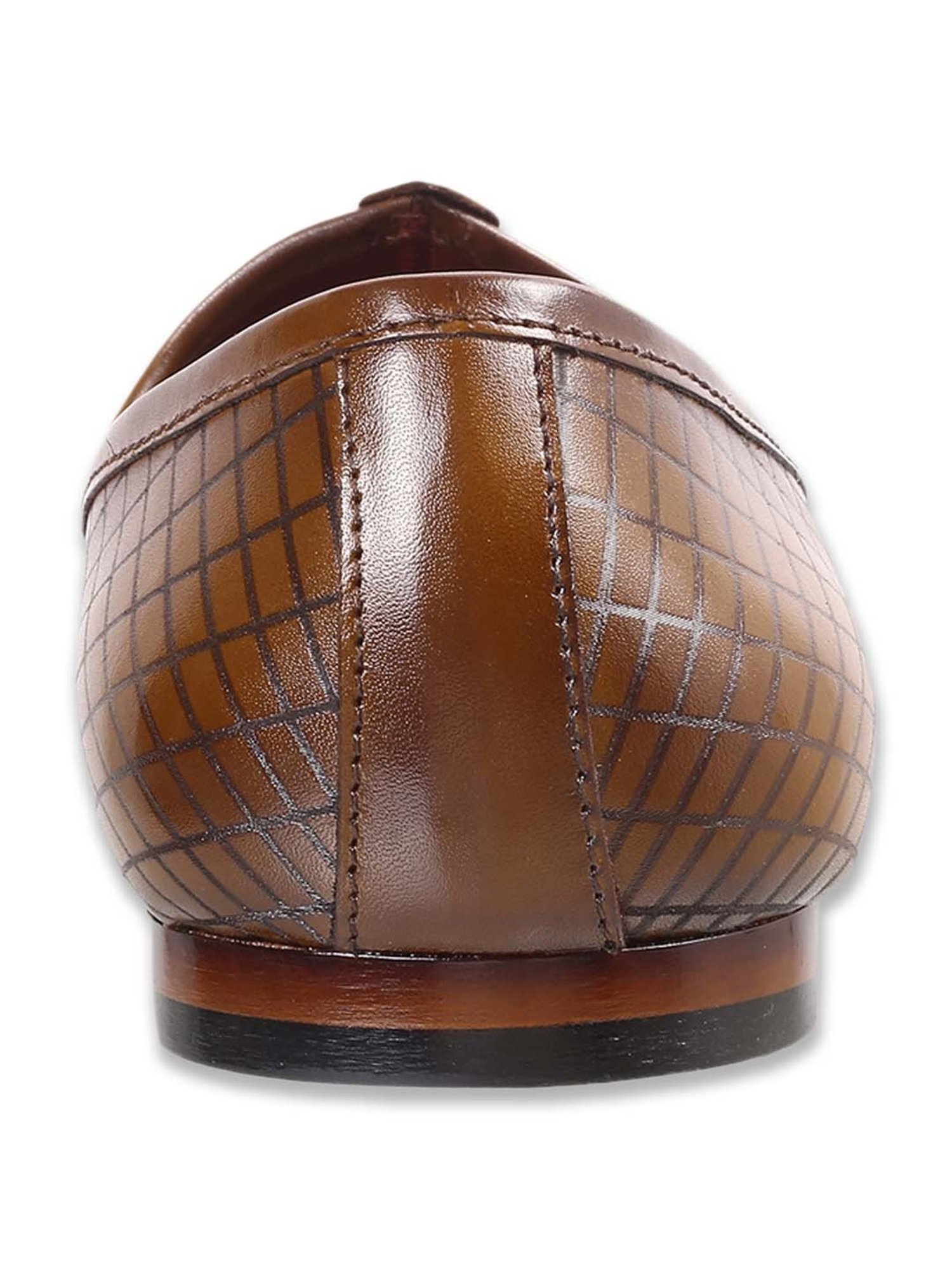 Fausto Men's Brown Ethnic Juttis