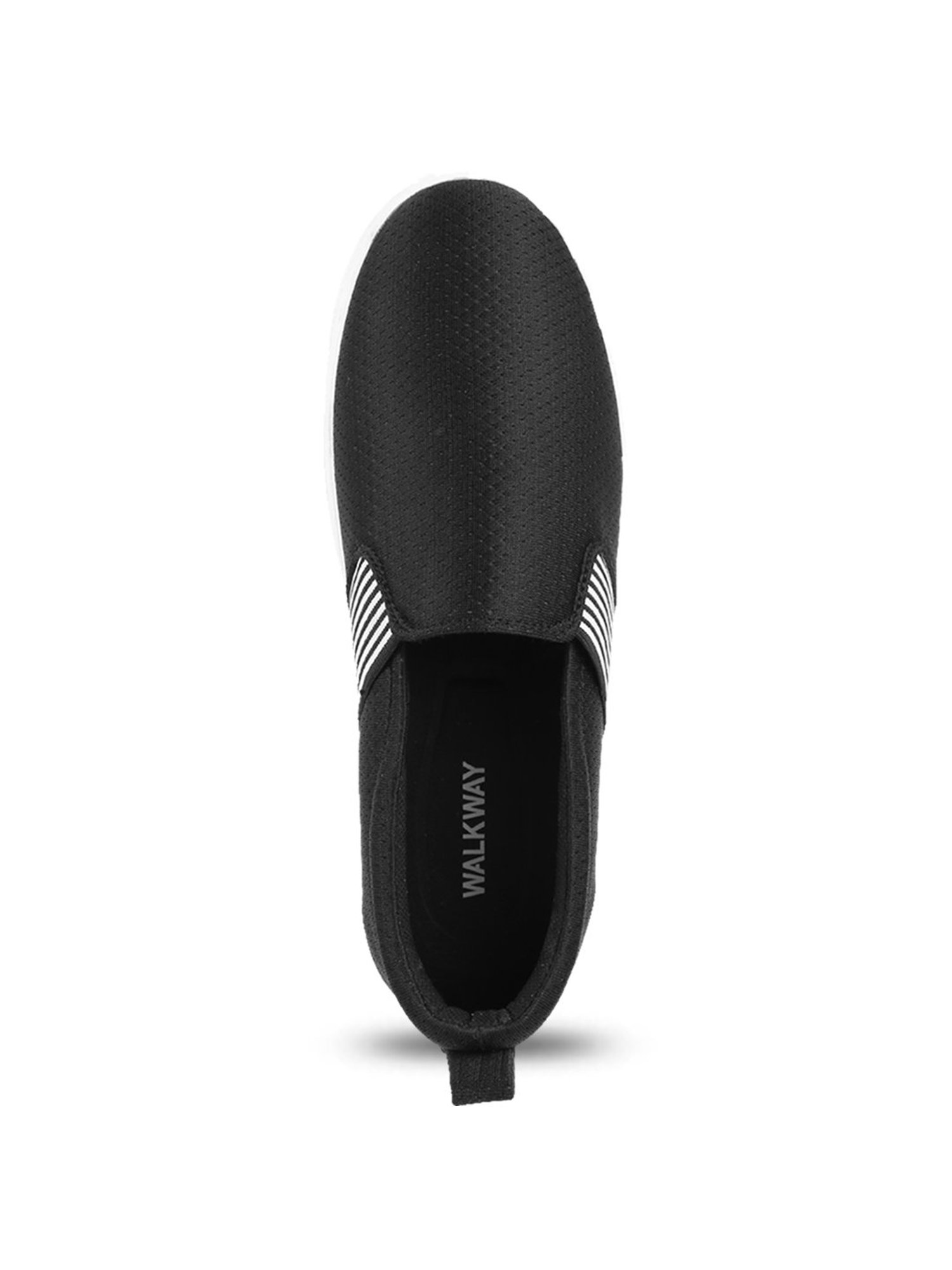 Walkway Men's Black Casual Loafers