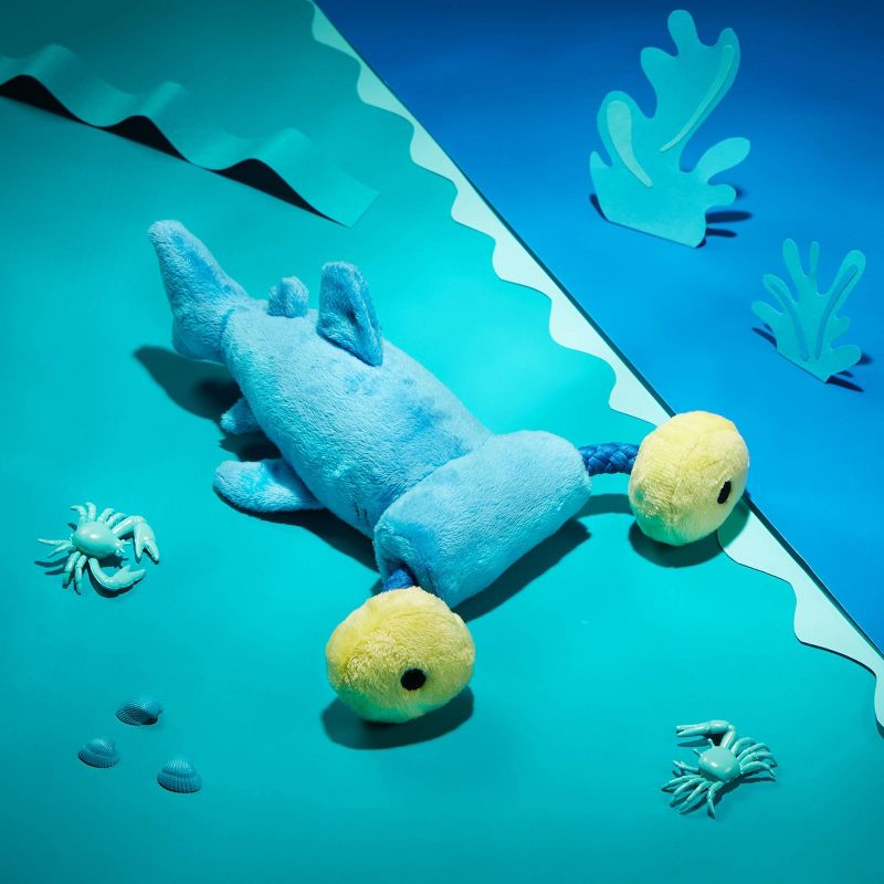 BARK Hammerhead Shark Dog Toy - Hammerin' Hank the Shark