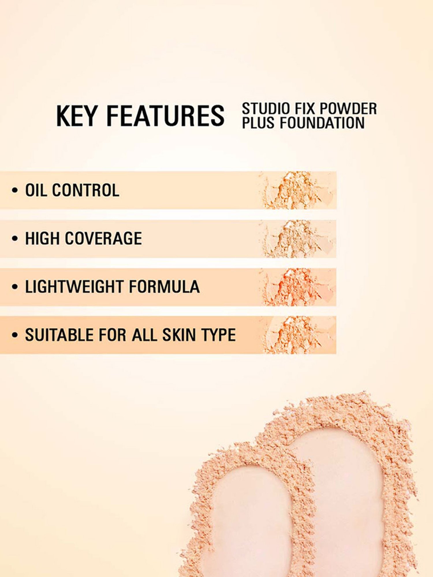 Matt Look Studio Fix Powder Plus Foundation 05 Soft Focus - 24 gm