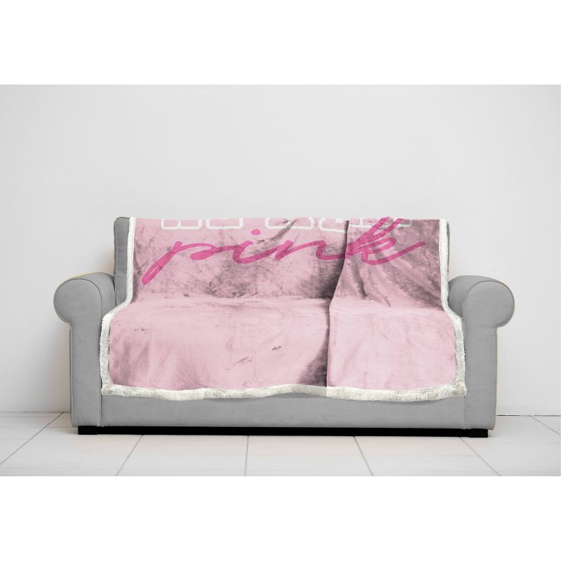 60"x90" Friends Door Sherpa Blanket