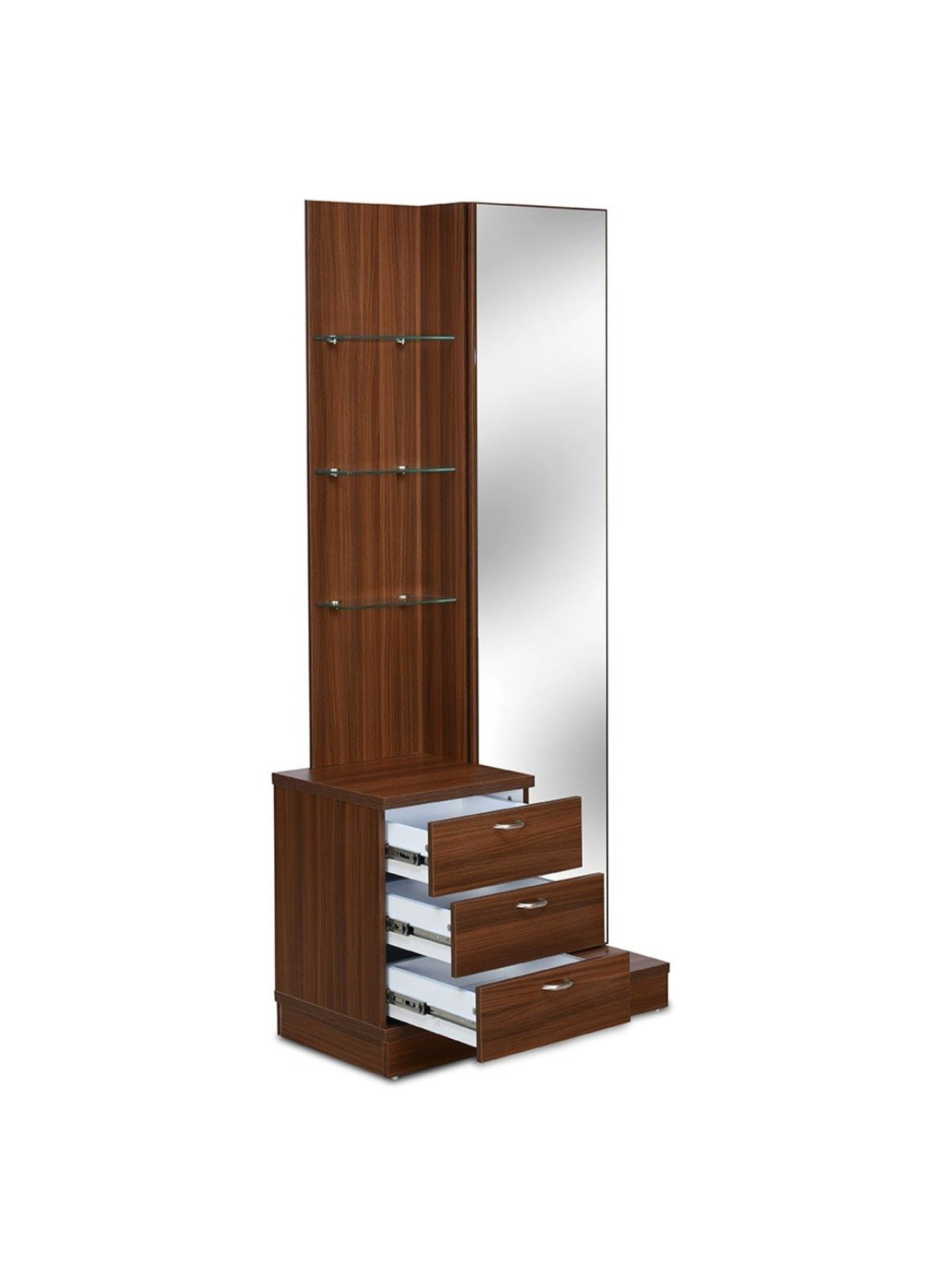 Godrej Interio Aero Valigny Oak Engineered Wood Standerd Dressing Table