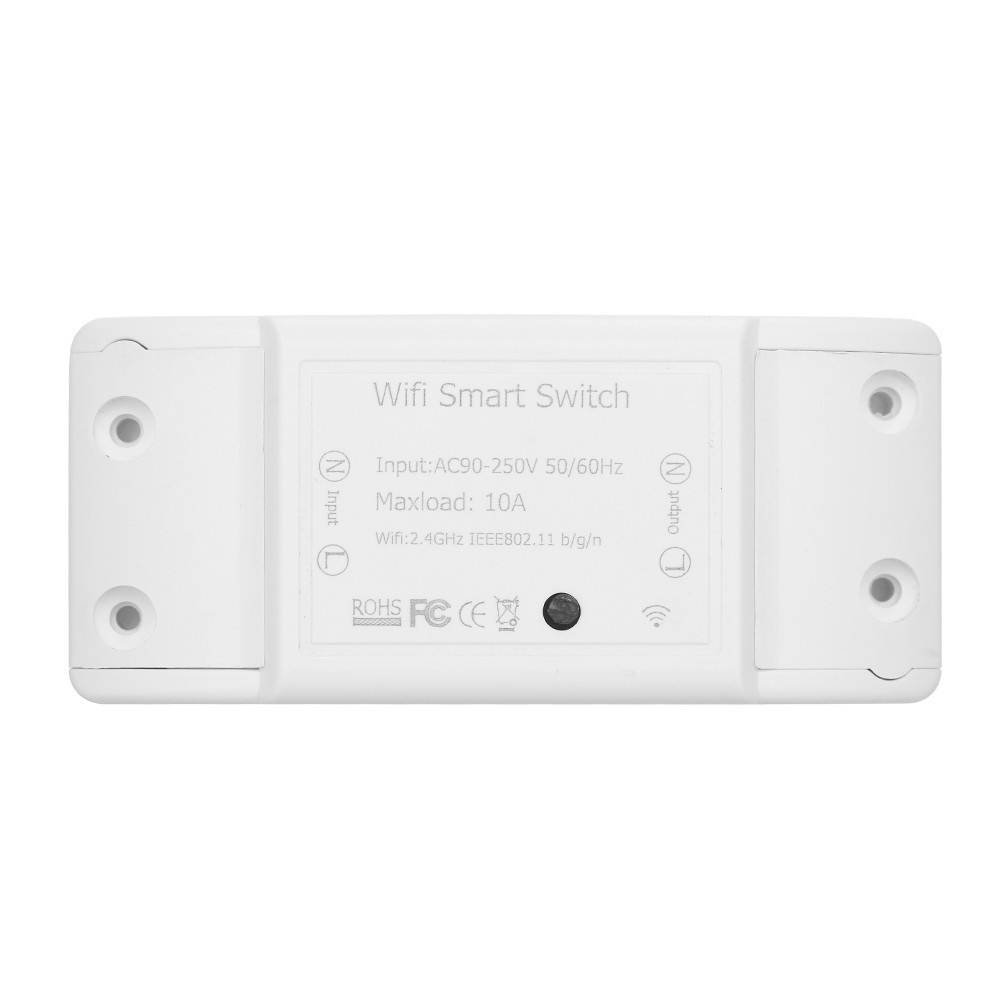 Wifi Switch DIY Smart Wireless Remote Switch Compatible with Alexa for Google Home Timer 10A/2200W Switch