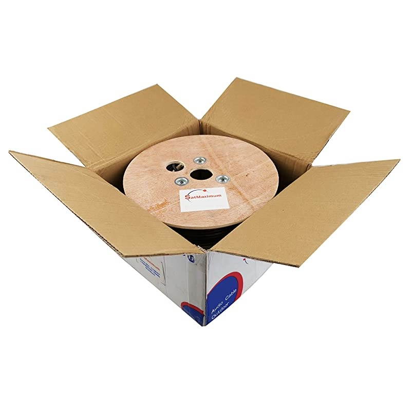 CERTICABLE 12AWG CL2 Rated 2-Conductor Loud Speaker Cable - 100 ft For In-Wall Installation