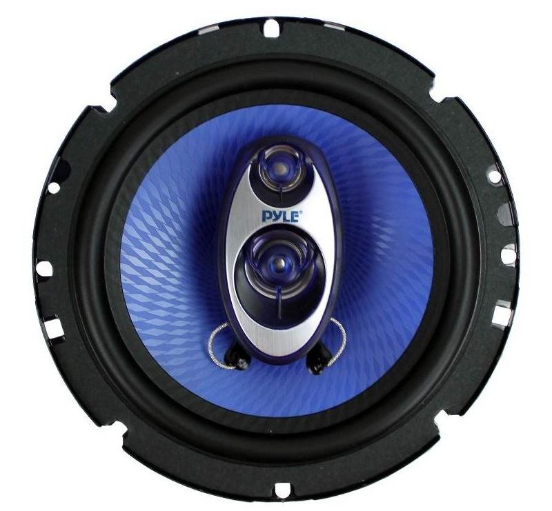 Pyle PL63BL 6.5" 720 Watt 3-Way Car Audio Coaxial Speakers Blue Stereo