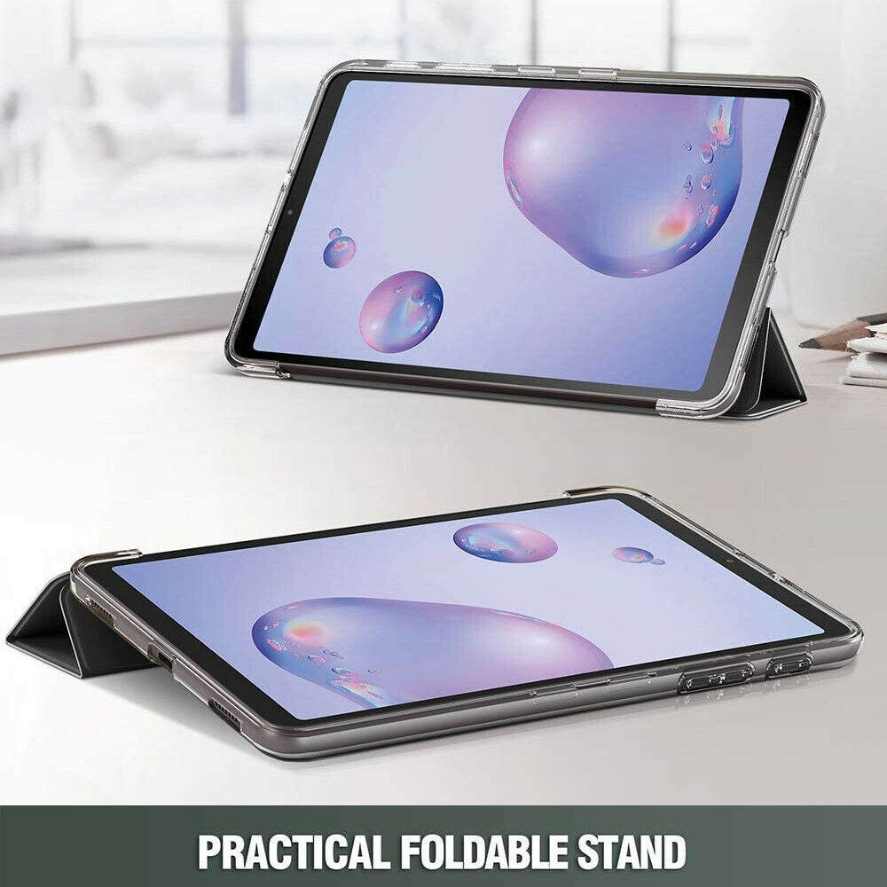 Samsung Galaxy Tab A 8.4 2020 Tablet Case Soft Clear TPU Back Cover Black