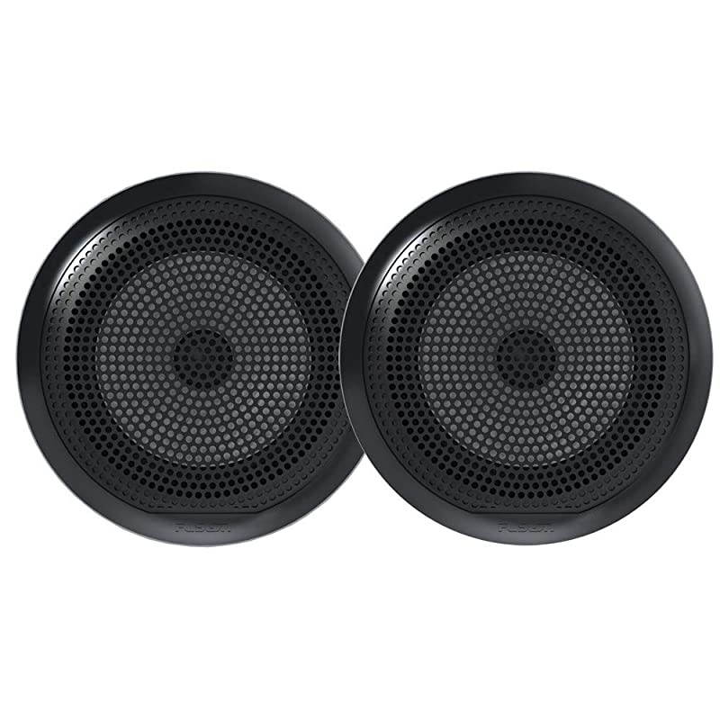 ElF651b El Series Full Range Shallow Mount Marine Black Speakers 65