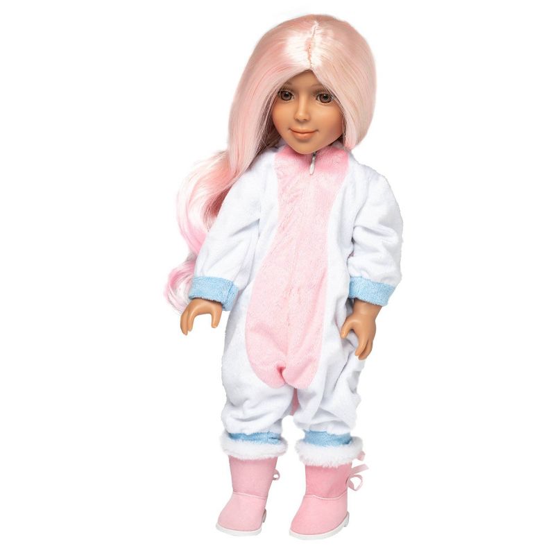 I'M A GIRLY Unicorn Pajamas Outfit - Fits I'M A GIRLY 18" Fashion Doll