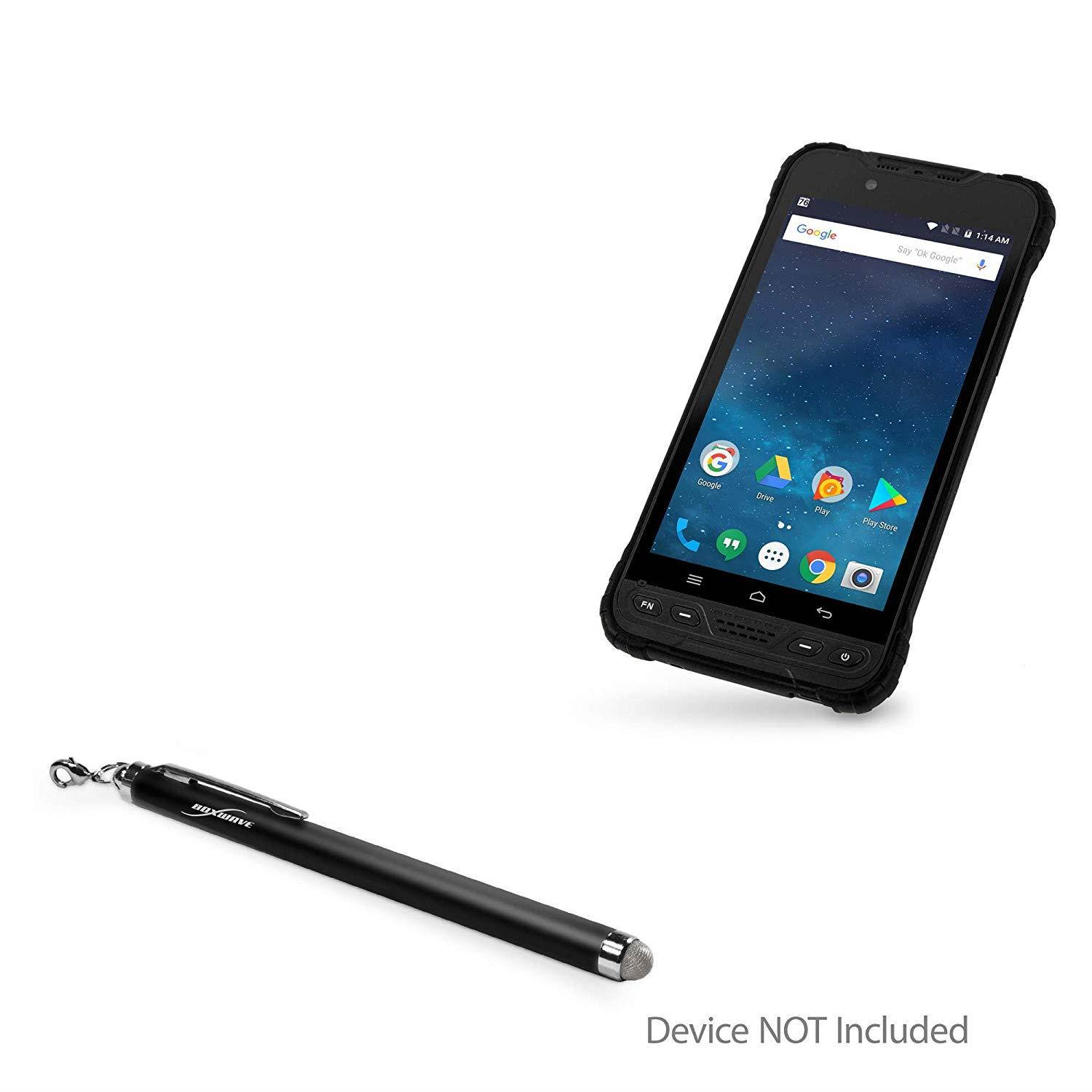 BoxWave Xplore Technologies M60 Stylus Pen, [EverTouch Capacitive Stylus] Fiber Tip Capacitive Stylus Pen for Xplore Technologies M60 - Jet Black