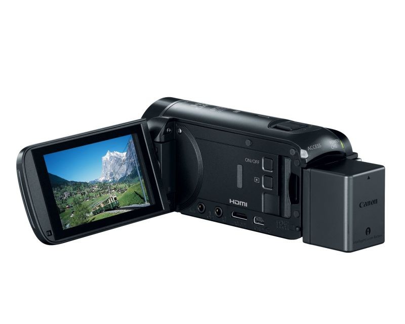 Canon VIXIA HF R80 Portable Video Camera Camcorder with Built-in Wi-fi, Full HD CMOS Sensor, 3.0-inch Touch Panel LCD, Digic DV 4, and 57x Advanced Zoom