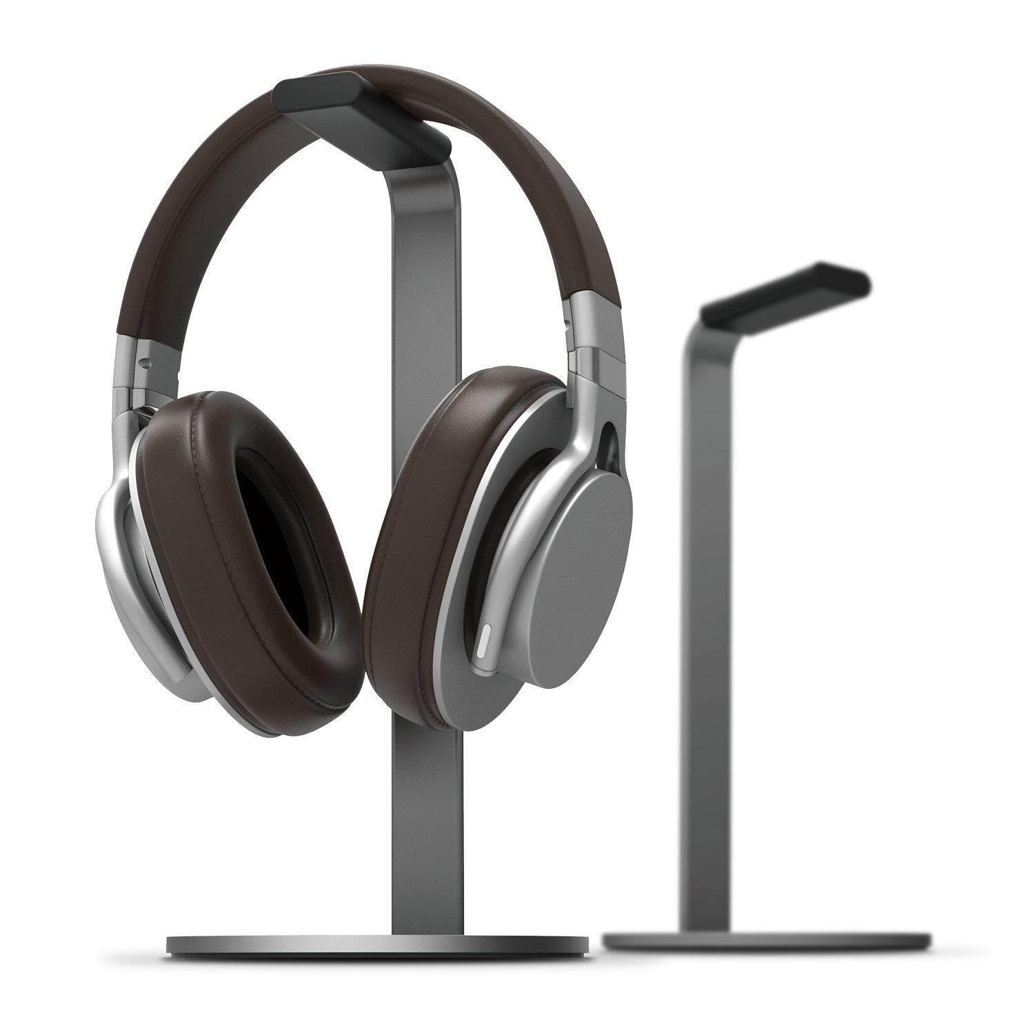 elago H Stand [Dark Gray] - [Premium Aluminum][Scratch-Free Padding][Perfect Height] Gaming and Audio Headphones