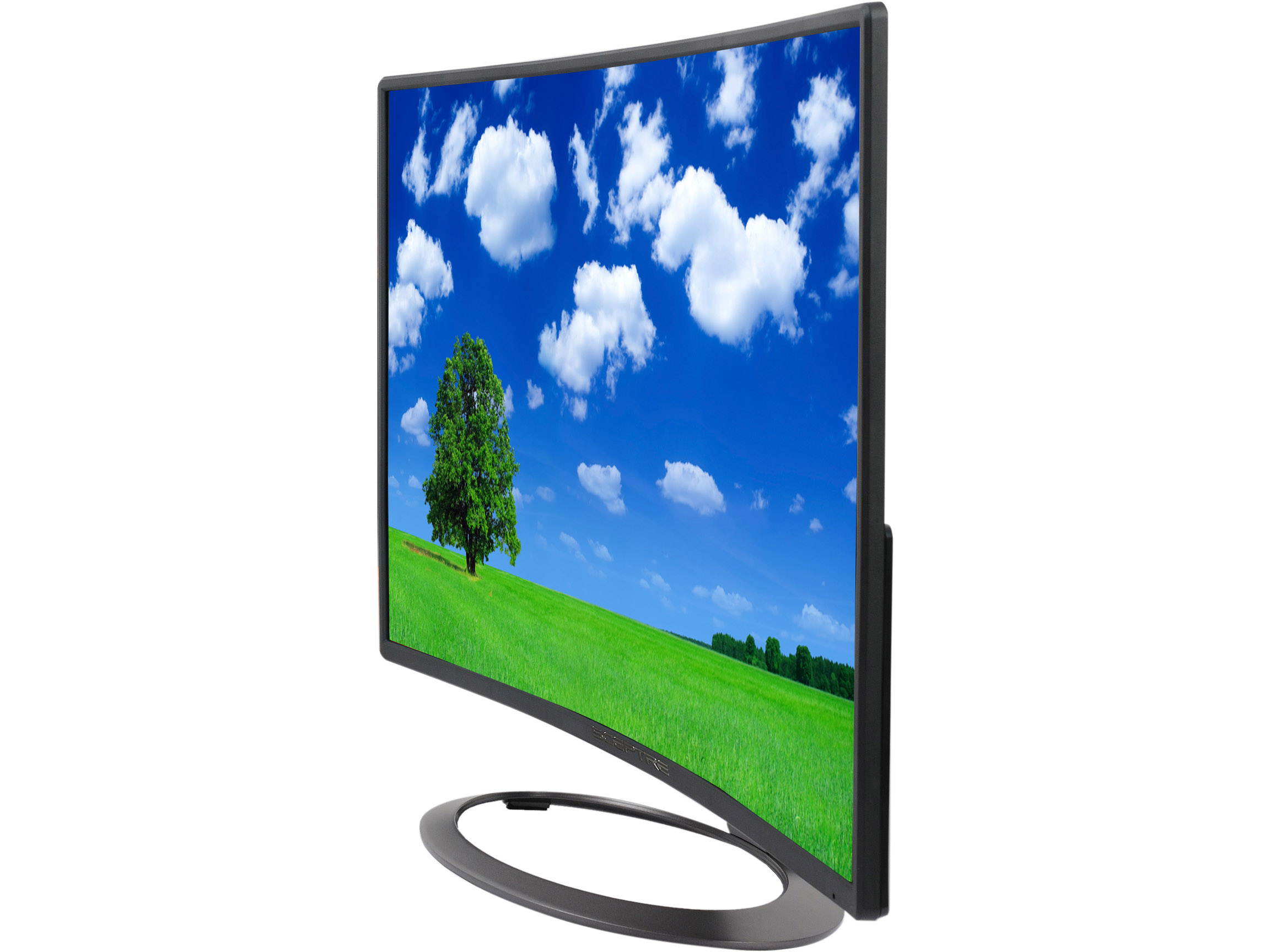 SCEPTRE C248W-1920R 24" (Actual size 23.6") Full HD 1920 x 1080 75Hz 5ms VGA, DisplayPort, HDMI Built-in Speakers LED Backlit Curved Monitor