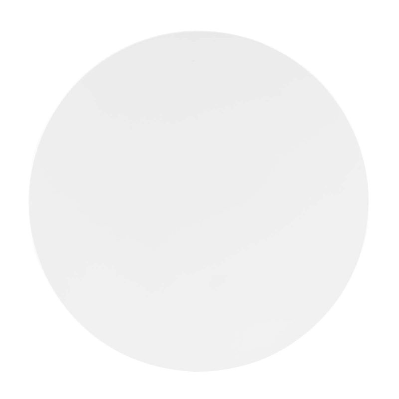 40" Tupelo Round Wood Dining Table Gold White - Modway