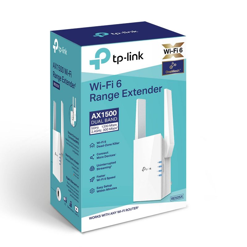TP-Link AX1500 Dual Band Range Extender