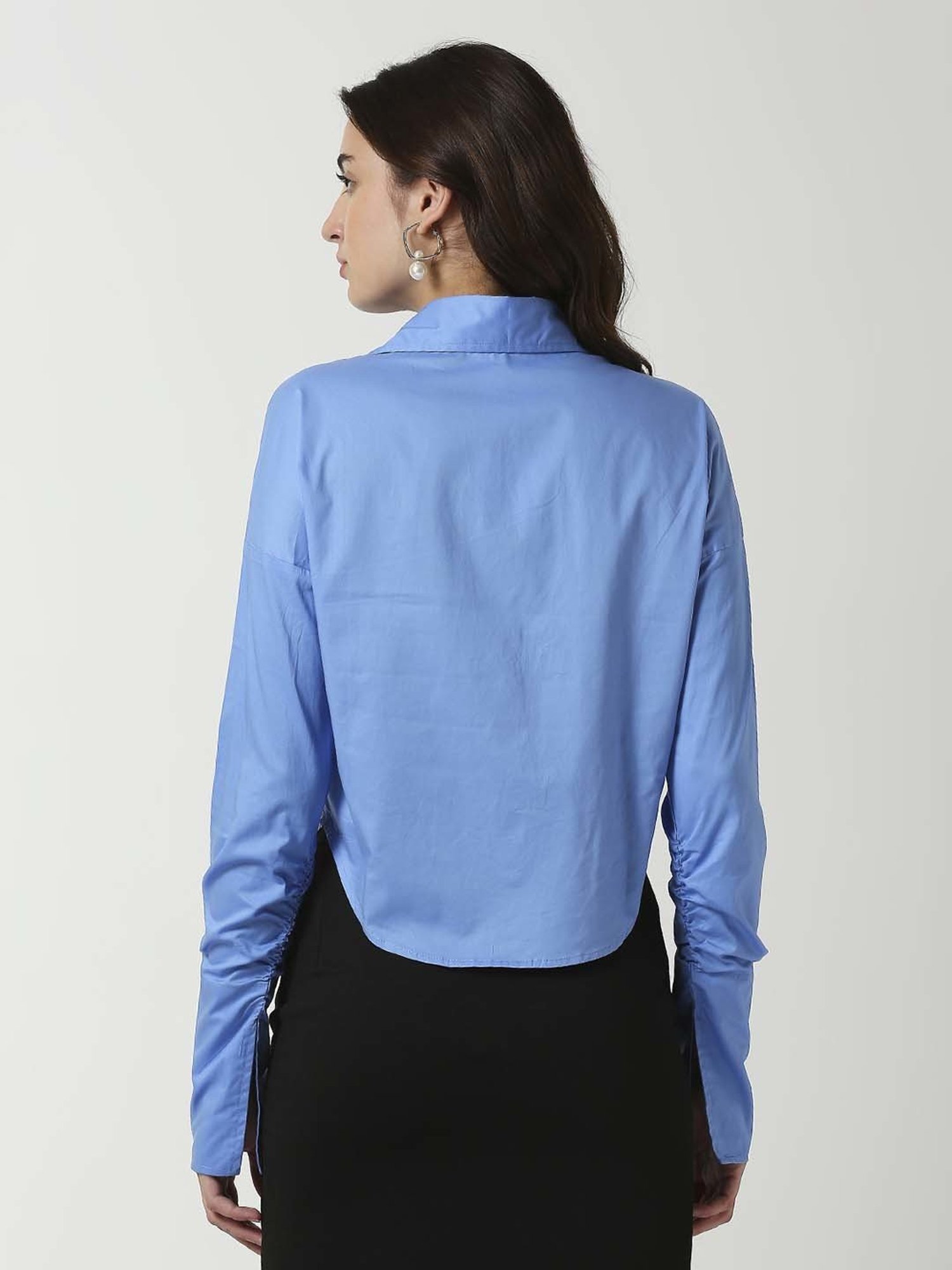 Remanika Blue Cotton Shirt