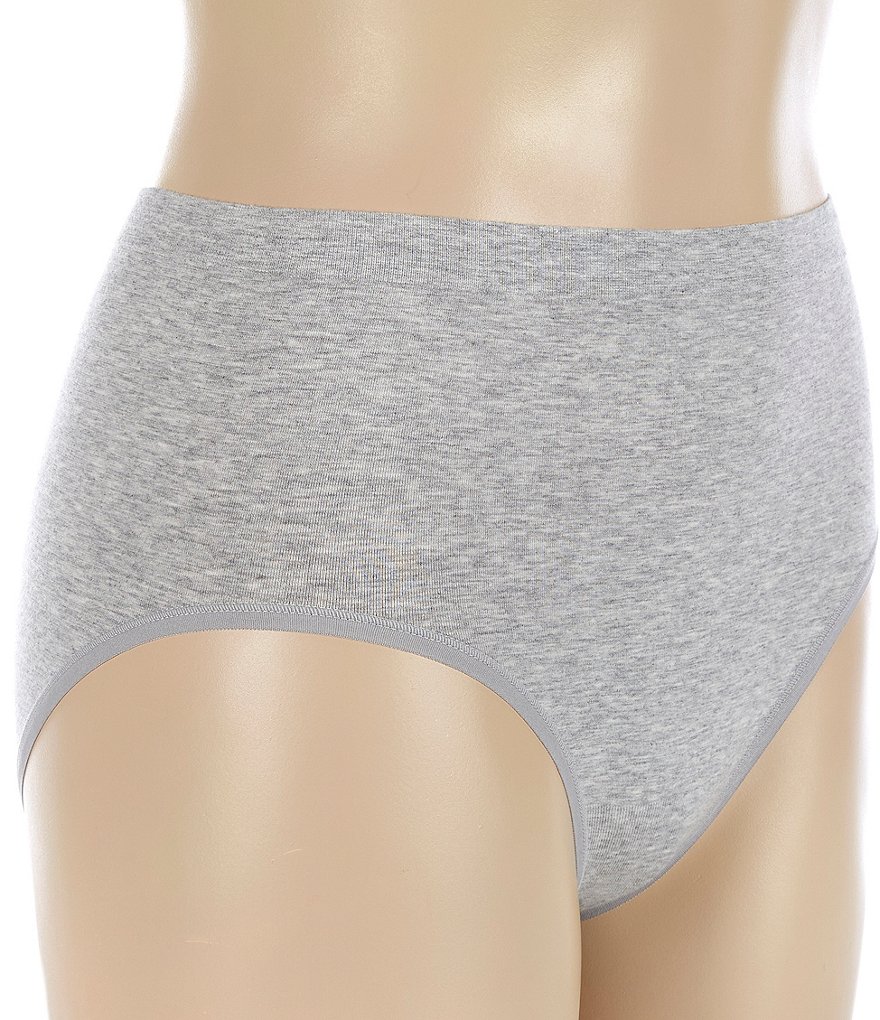Modern Movement Heather Cotton Seamless Brief