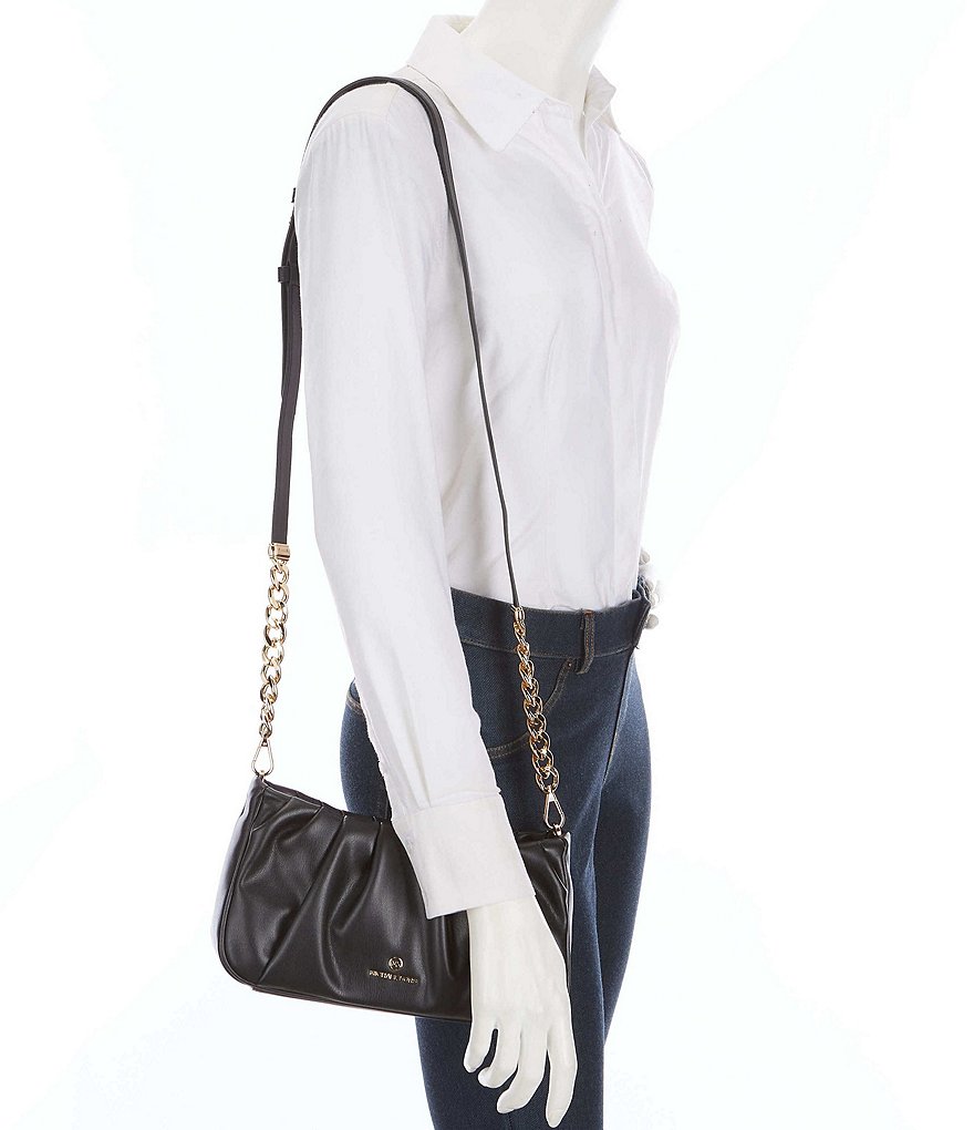 Michael Kors Small Convertible Vegan Leather Clutch