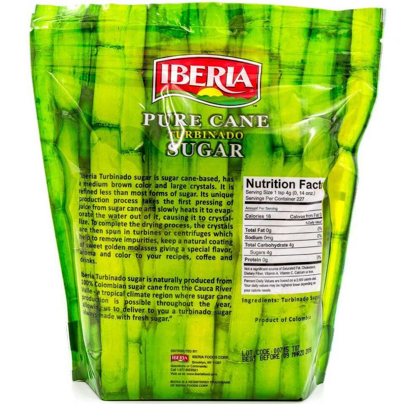 Iberia Del Tropico 100% Pure Cane Sugar - 2lbs