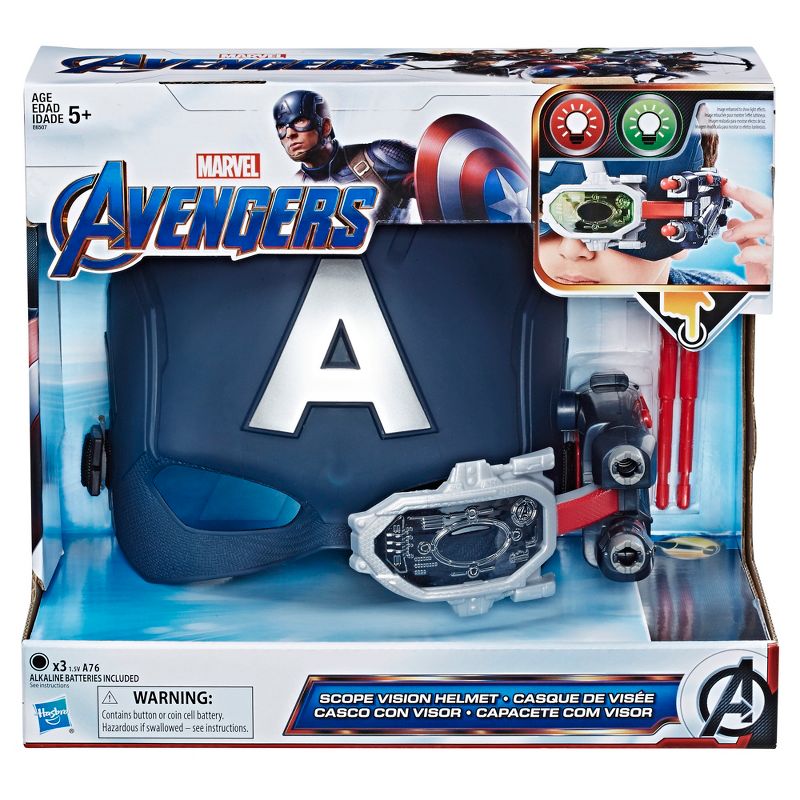 Marvel Avengers Captain America Scope Vision Helmet