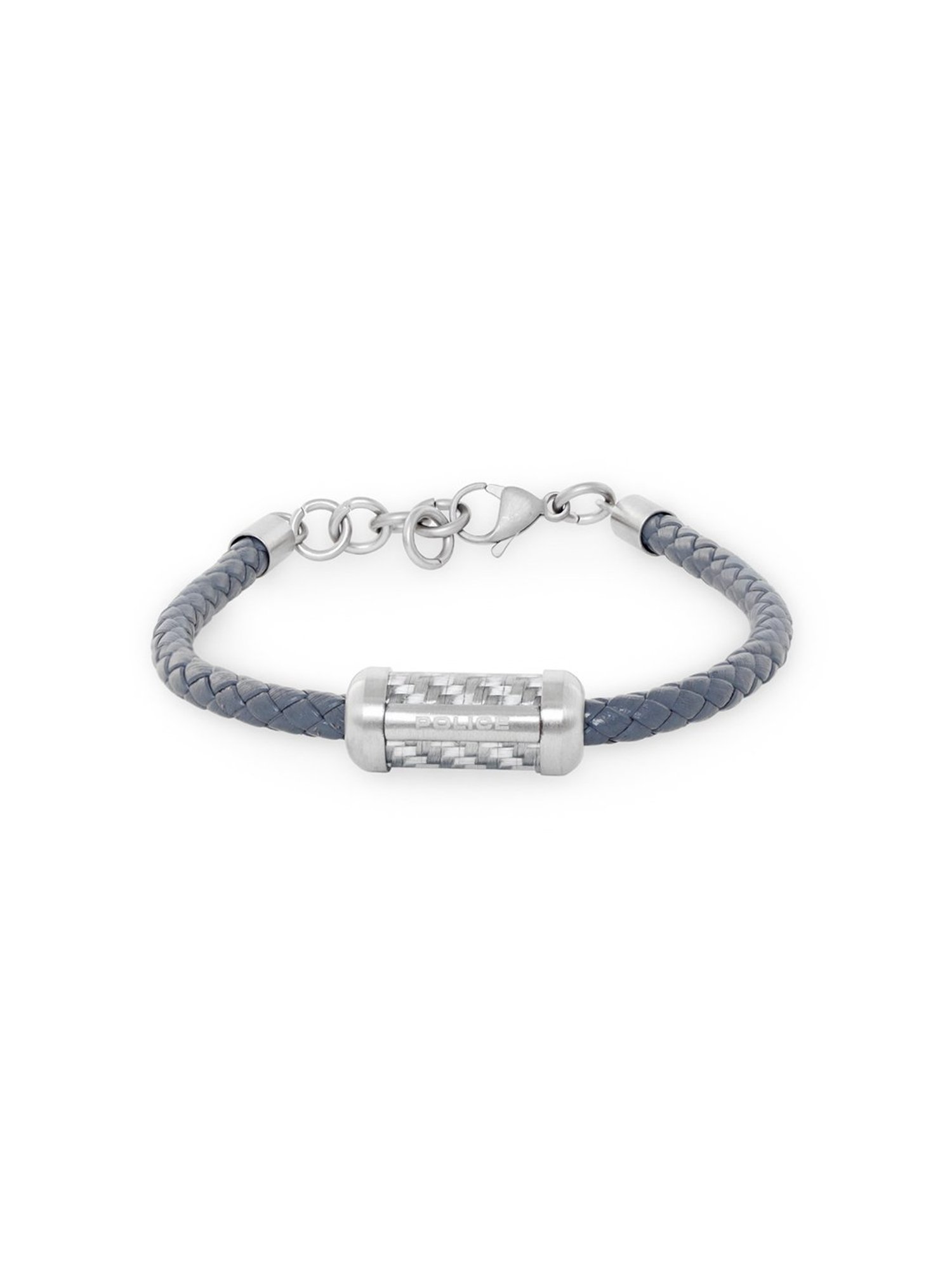 Police Silver-Plated Classic Bracelet for Men