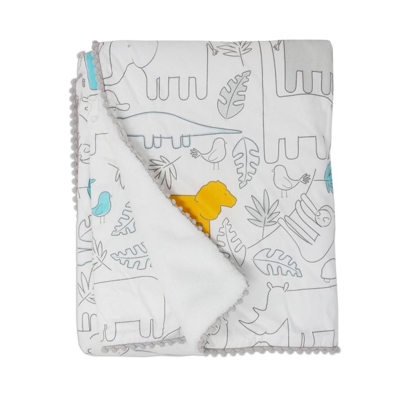 Lolli Living Stroller Baby Blanket - Safari