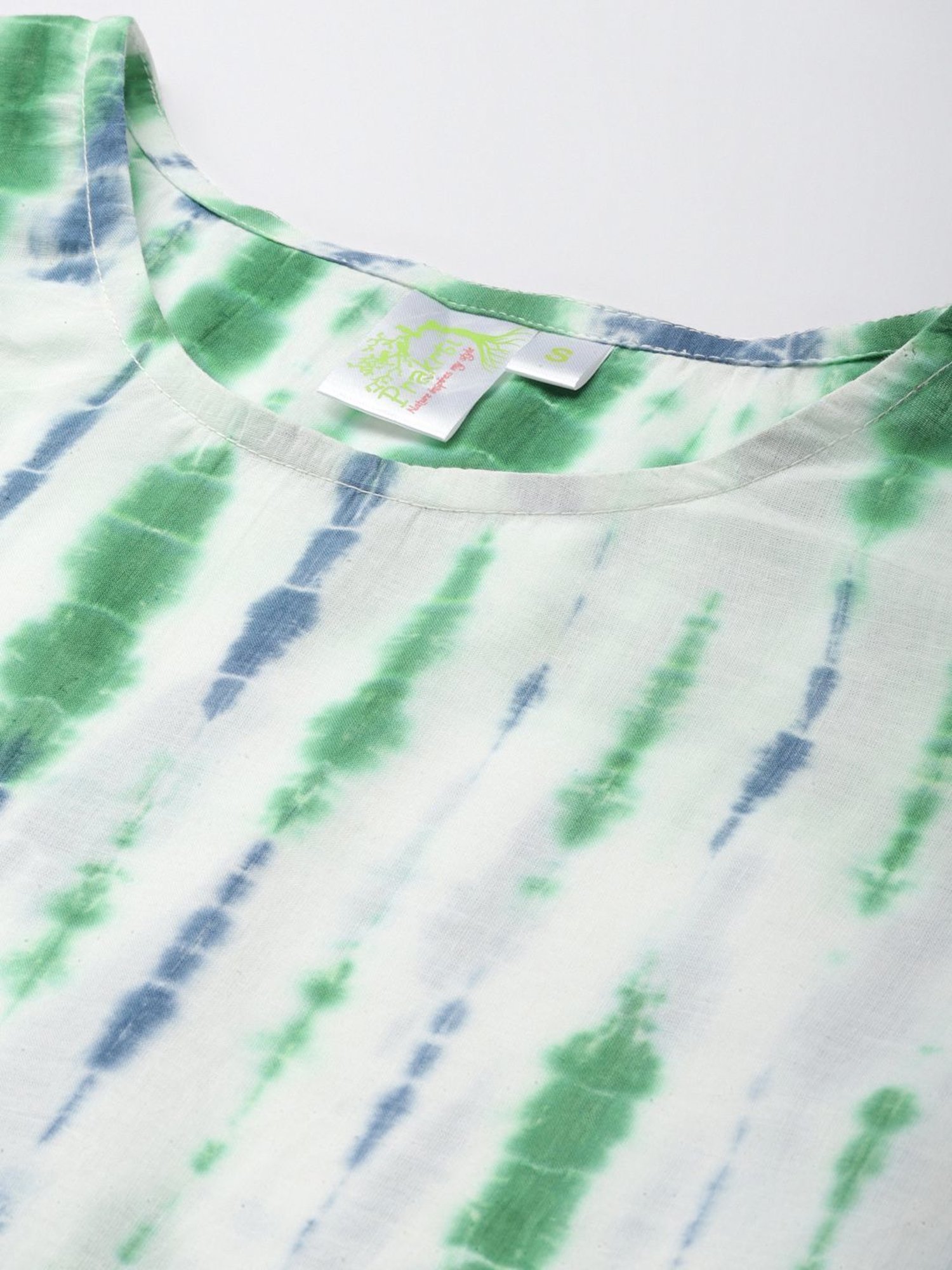 Prakrti Multicolored Cotton Printed Top Pant Set