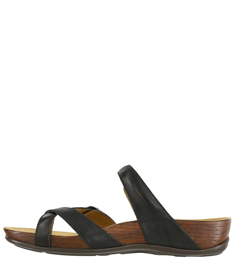 SAS Shelly Leather Slides