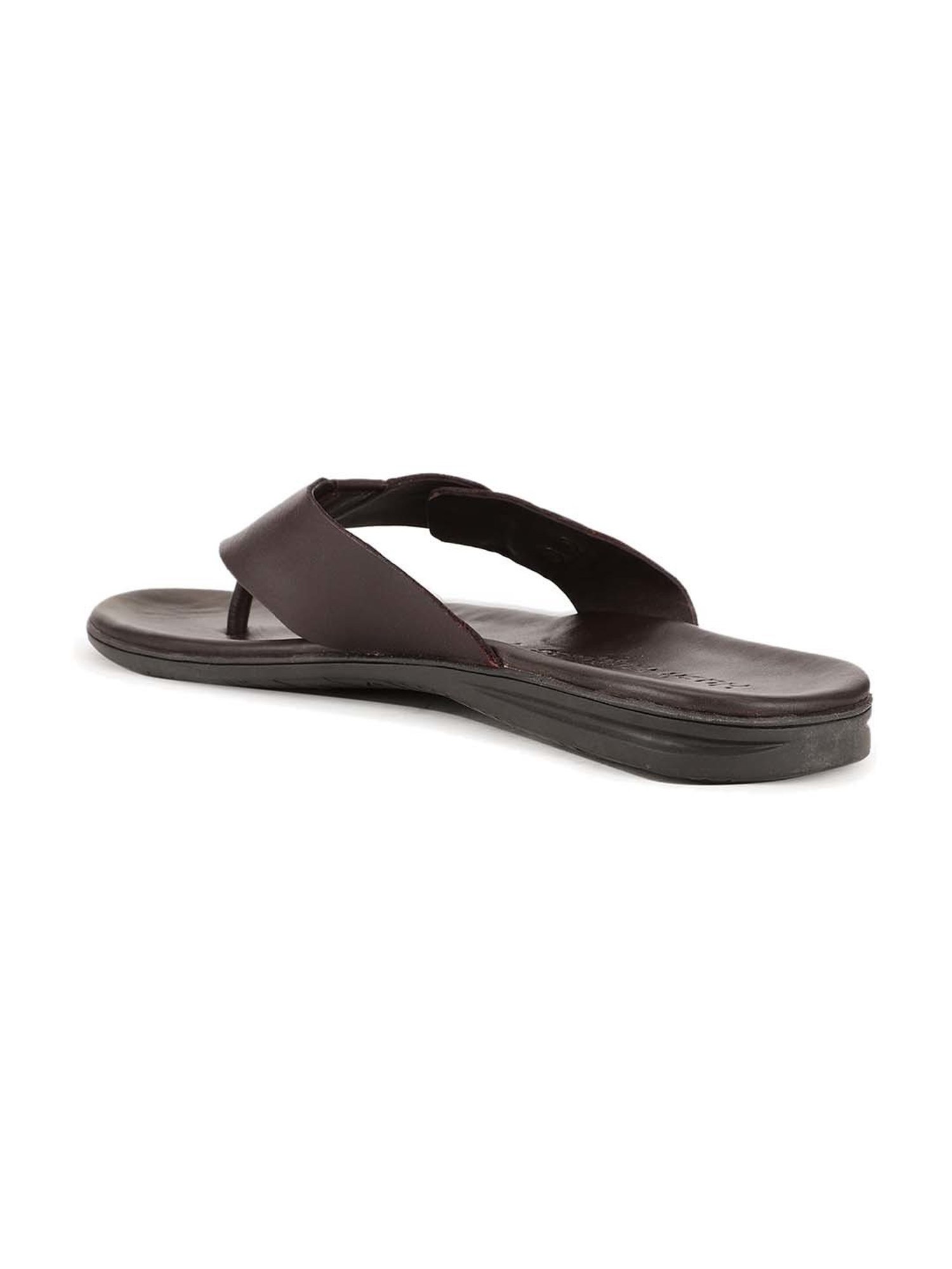 Hush Puppies by Bata Men's Chocolate Brown Thong Sandals