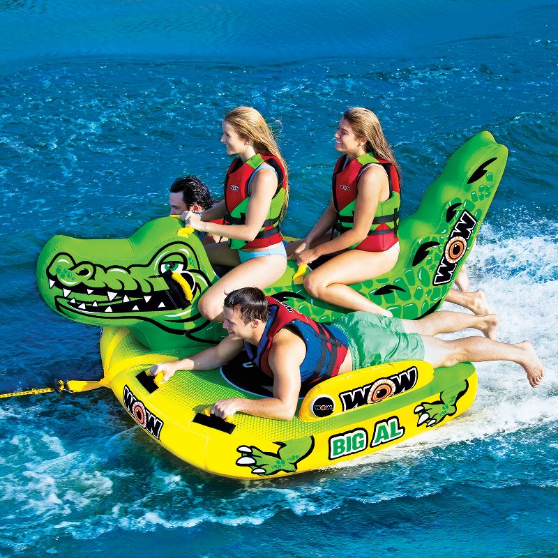 Airhead Boat 2 Section Tube 50-60 Foot Tow Rope for 4 Rider Towables | AHTR-42