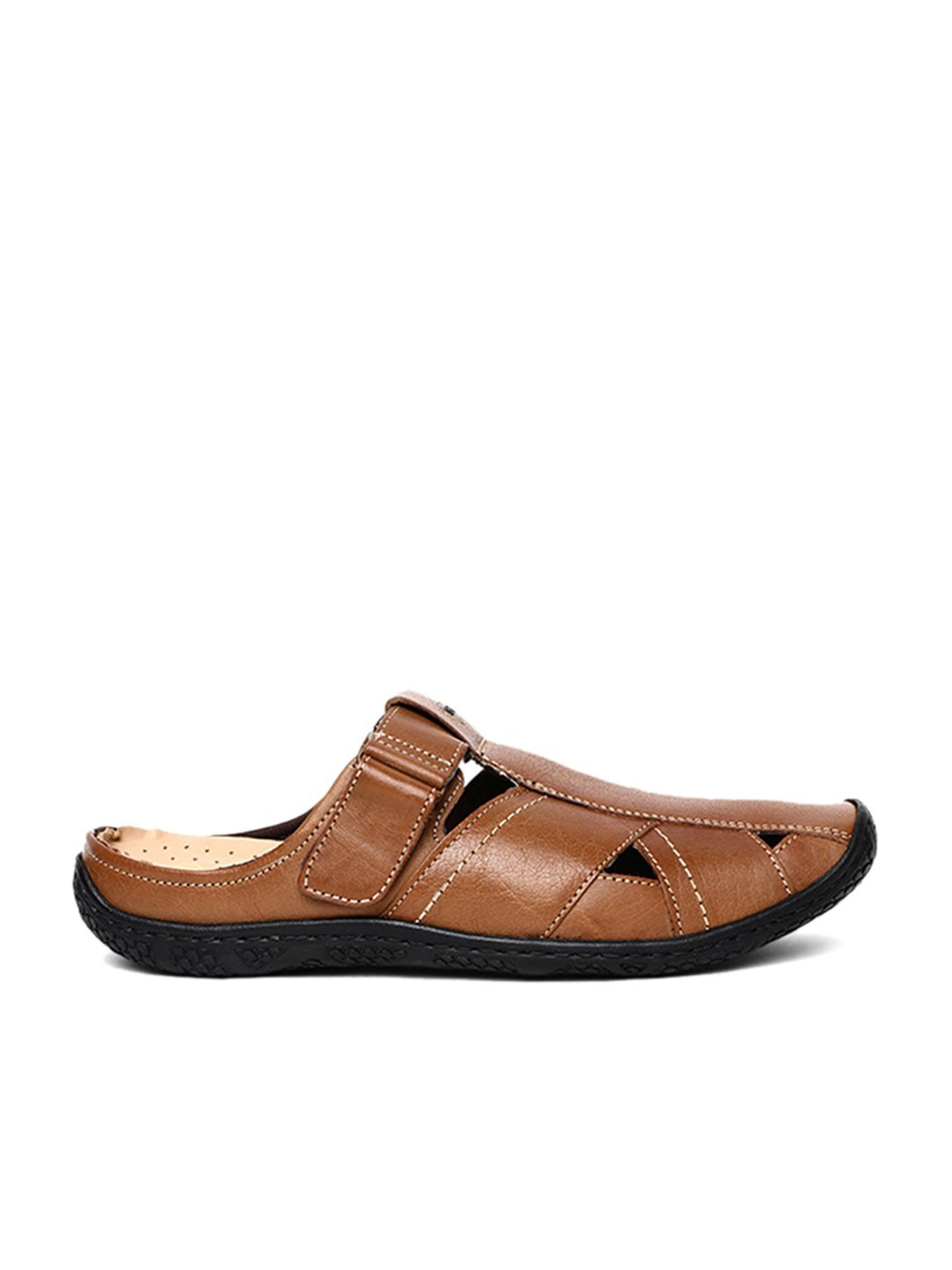 Scholl by Bata Men's Brown Casual Sandals