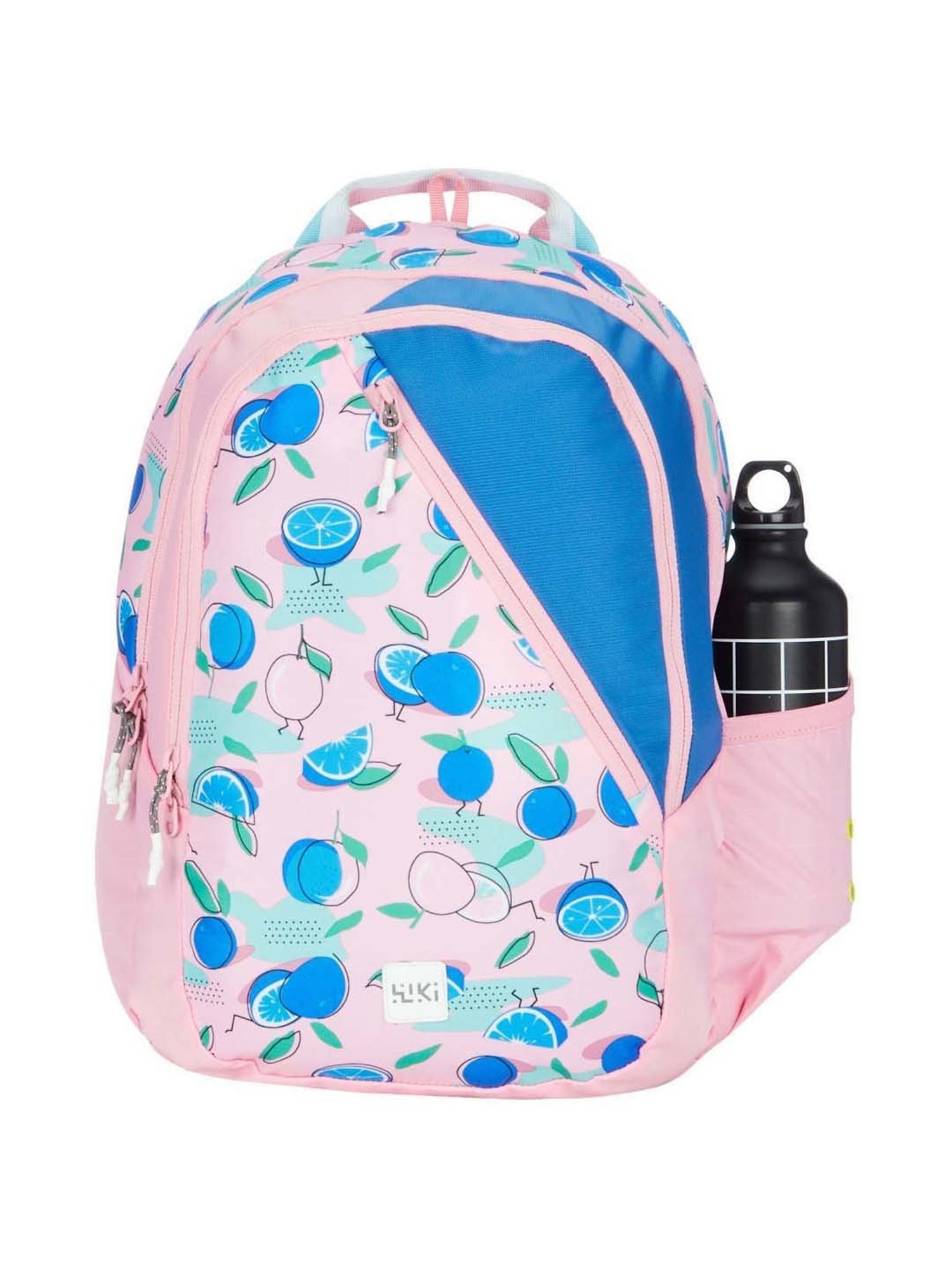 Wiki 21.5 Ltrs Pink Medium Backpack