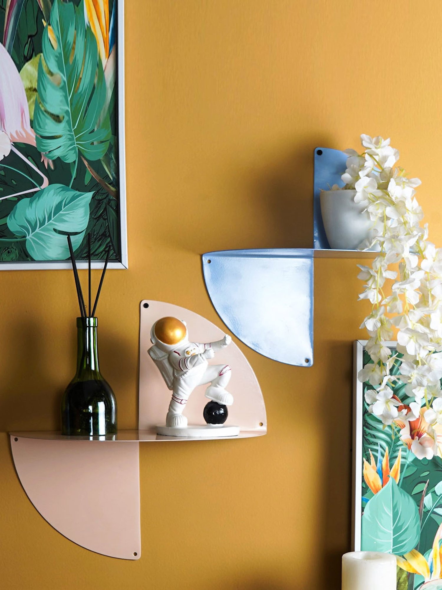 Nilkamal Cora White Engineered Wood TV Entertainment Unit with 2 Shelves