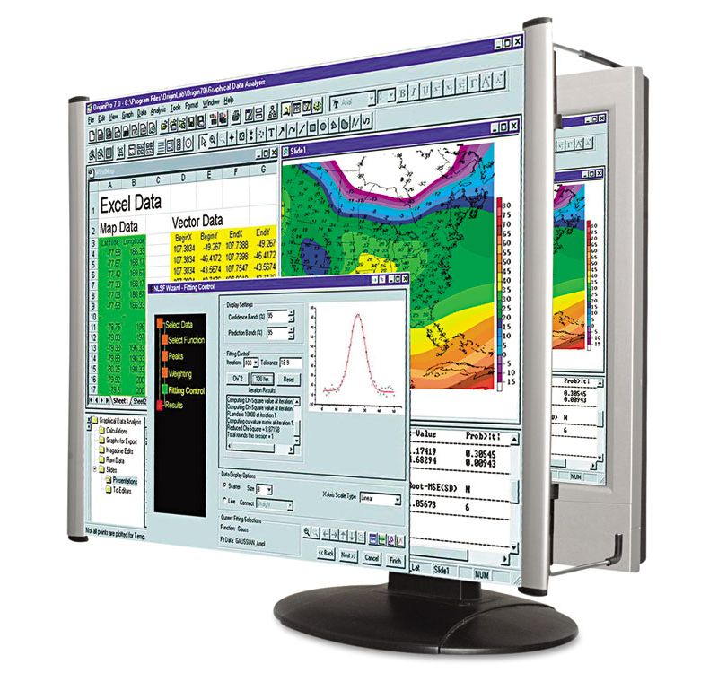 Kantek LCD Monitor Magnifier Filter Fits 17" LCD MAG17L